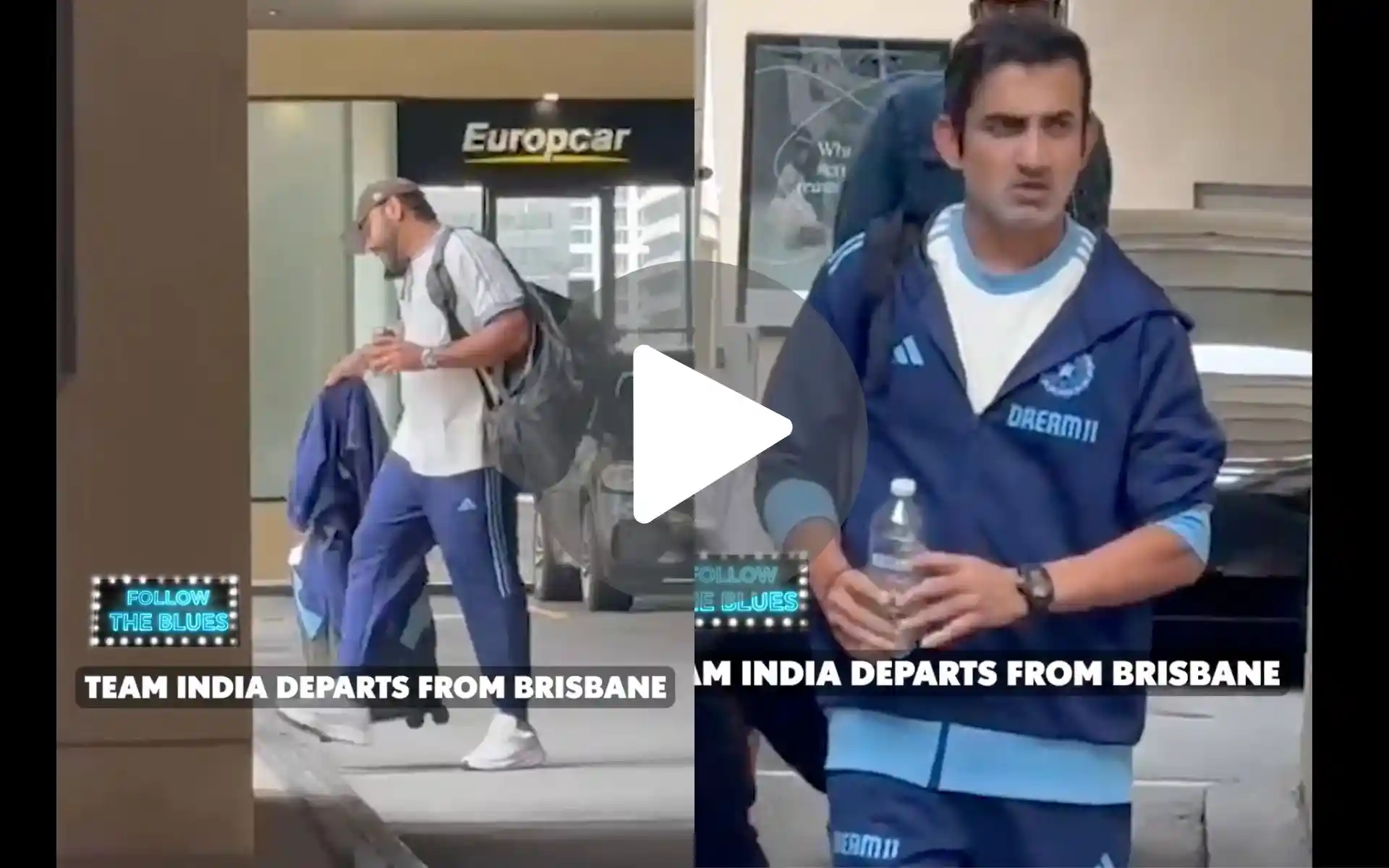 Rohit Sharma And Team India Depart For Boxing Day Test After Gabba Draw- Watch